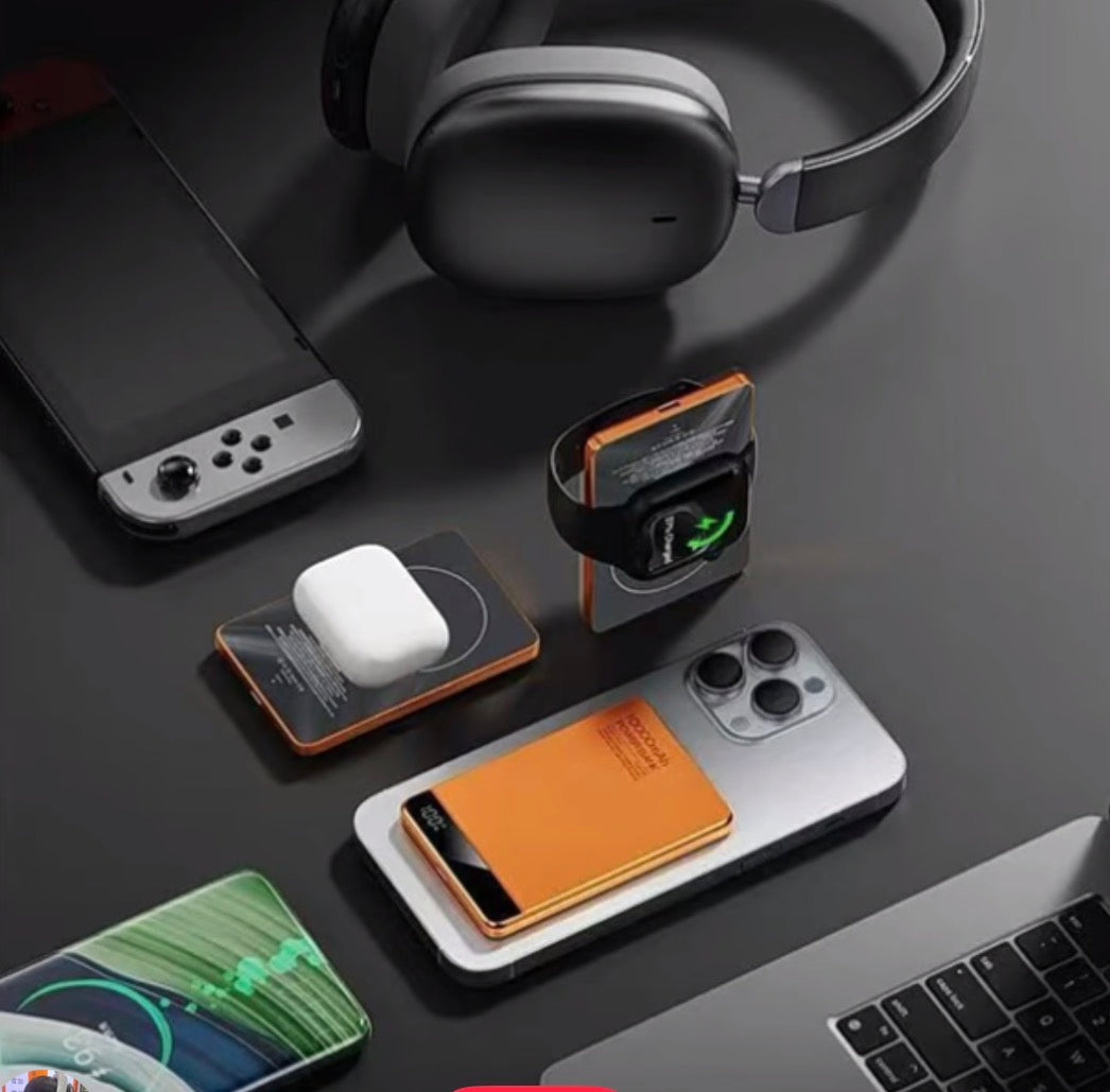 Ultra-Slim Magnetic Power Bank 10,000mAh – 20W Fast Charge