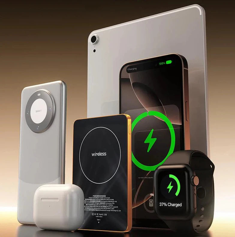 Ultra-Slim Magnetic Power Bank 10,000mAh – 20W Fast Charge