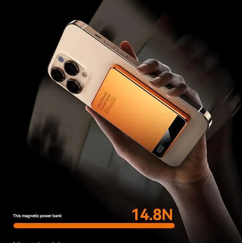 Ultra-Slim Magnetic Power Bank 10,000mAh – 20W Fast Charge