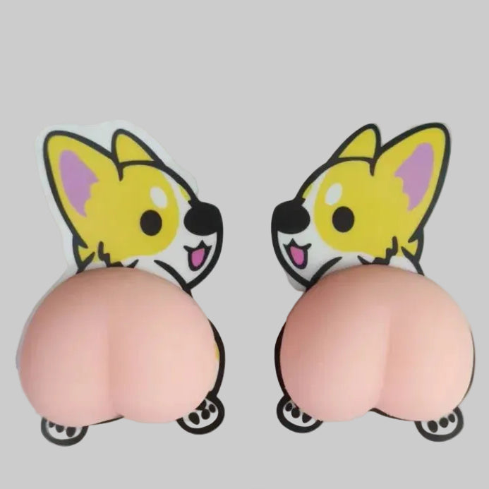 Voltarq SquishPup™ – Soft 3D Puppy Stress & Door Guard (2-Pack)