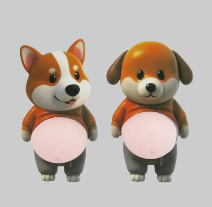 Voltarq SquishPup™ – Soft 3D Puppy Stress & Door Guard (2-Pack)